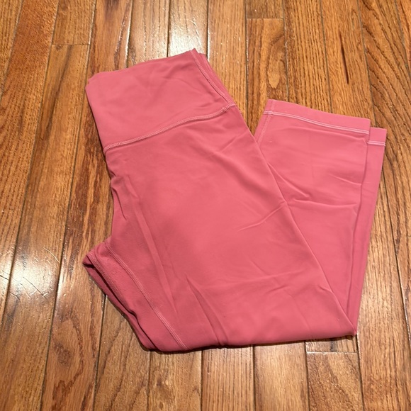 Lululemon Align Crop 21" - Moss Rose - Picture 7 of 7